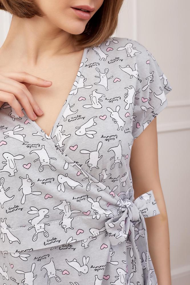 Халат женский Зайчата Арт. 7971 Халат женский Зайчата Арт. 7971