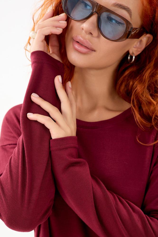 Лонгслив женский оверсайз Б Арт. 10637