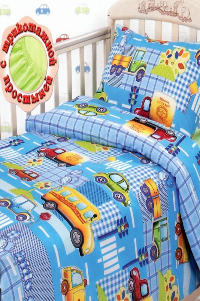 КПБ дет Машинки 1 Арт. 1659