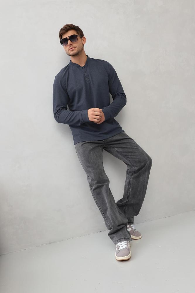 Футболка мужская Поло со стойкой И Арт. 10340