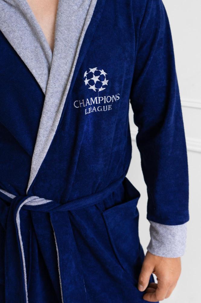Халат мужской Лига чемпионов С Арт. 8829 Халат мужской Лига чемпионов С Арт. 8829