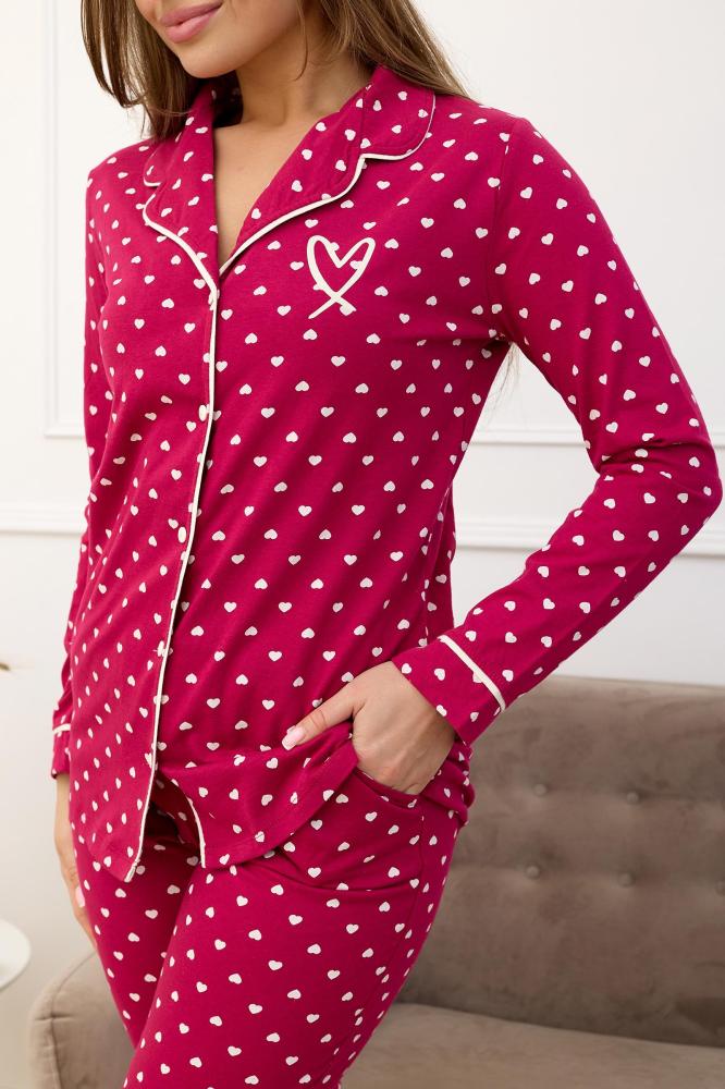Пижама женская Сердечки  Арт. 9895
