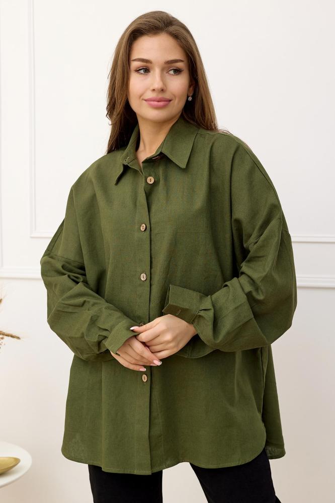 Рубашка женская Лён Х Арт. 9602