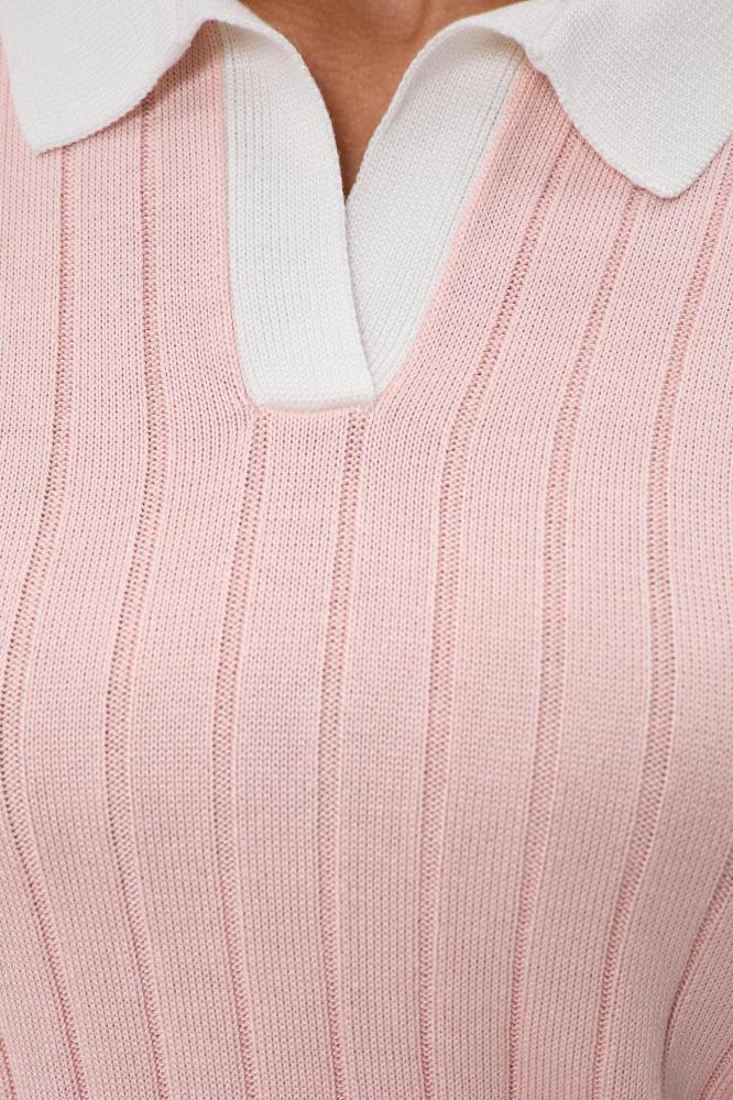 Футболка женская вязаная Поло П Арт. 10543