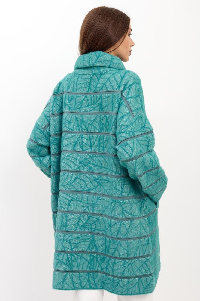 Кардиган женский Альпака М жаккард Арт. 9581