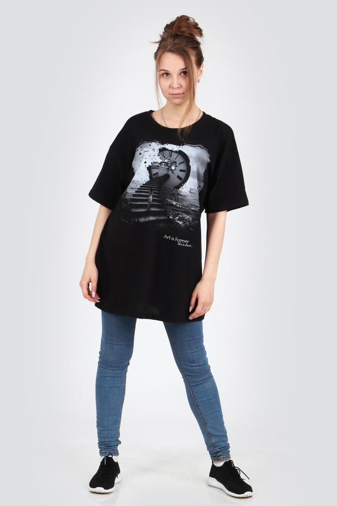 Футболка женская Оверсайз Арт. 7377