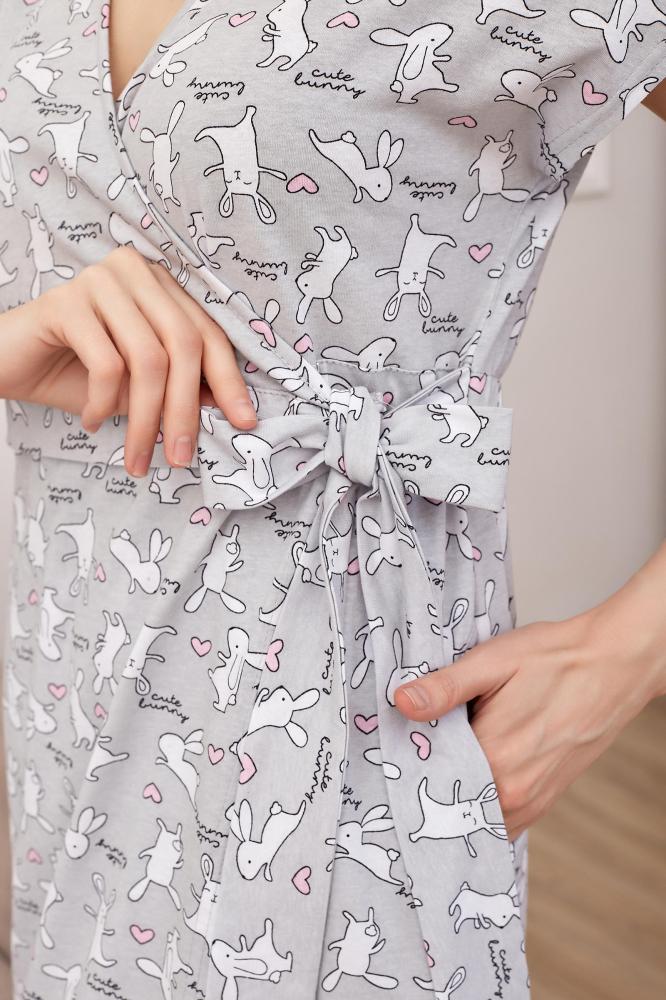 Халат женский Зайчата Арт. 7971 Халат женский Зайчата Арт. 7971