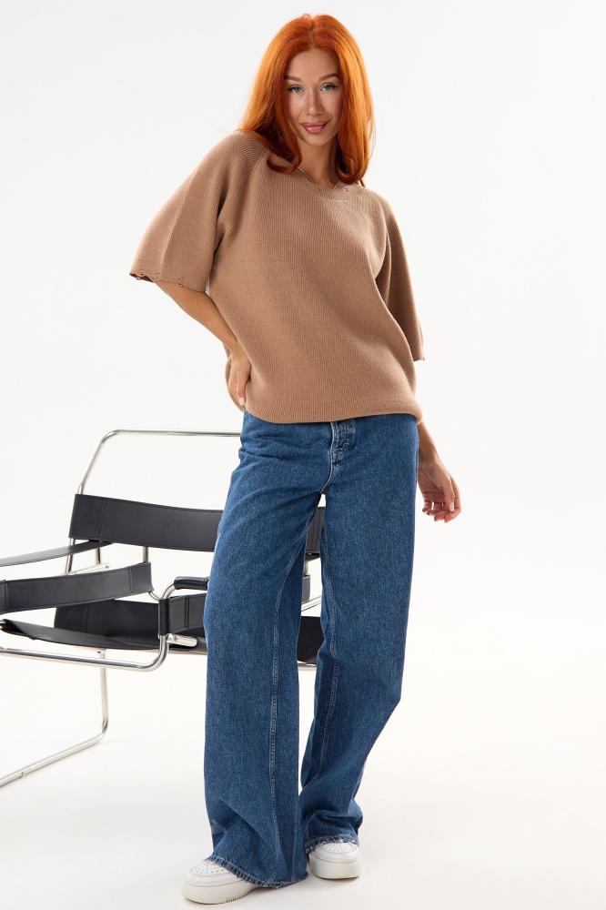 Футболка женская вязаная К Арт. 10507