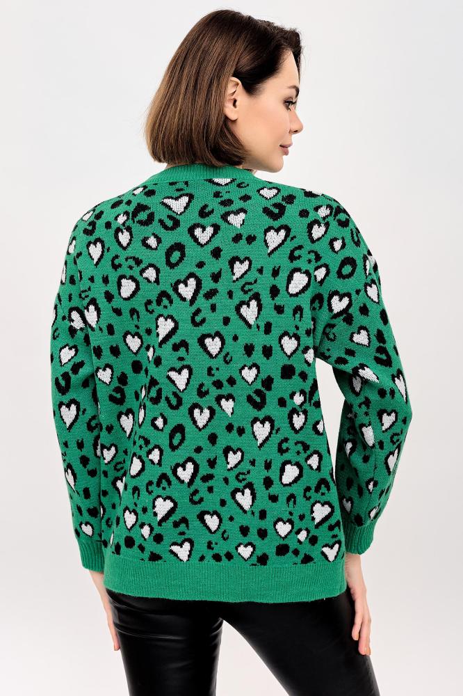 Джемпер женский Сердца З Арт. 8948