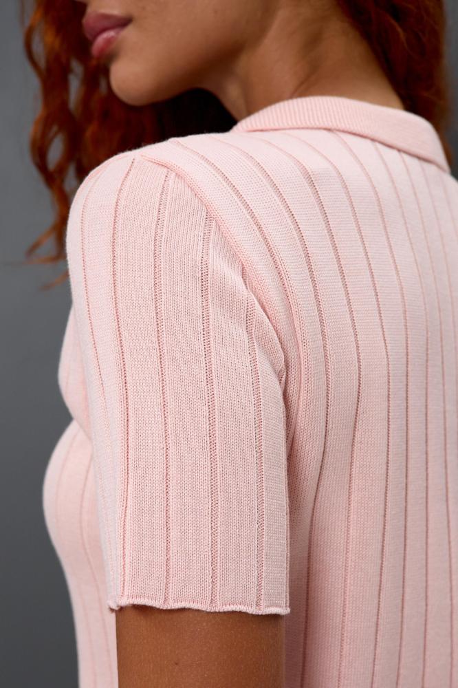 Футболка женская вязаная Поло Арт. 10513