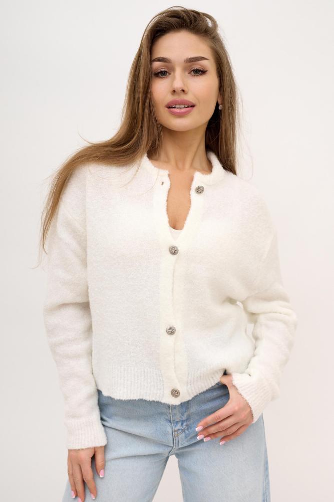 Кардиган женский вязаный Букле Б Арт. 10135