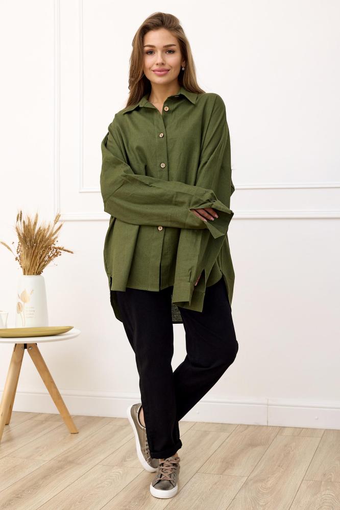 Рубашка женская Лён Х Арт. 9602