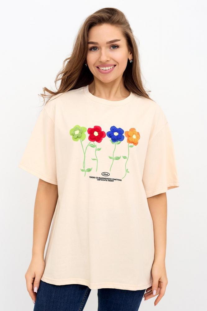 Футболка женская Цветочек 2 Арт. 9427