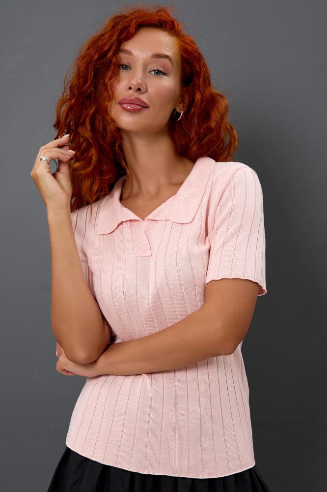 Футболка женская вязаная Поло Арт. 10513