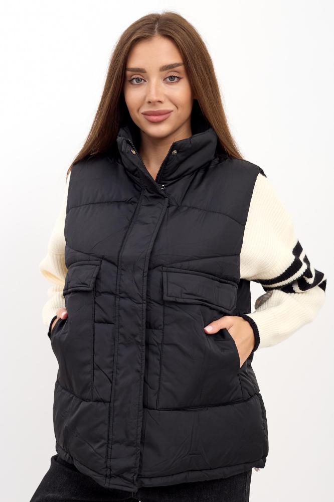 Жилет женский Модный Ч Арт. 9619 Жилет женский Модный Ч Арт. 9619