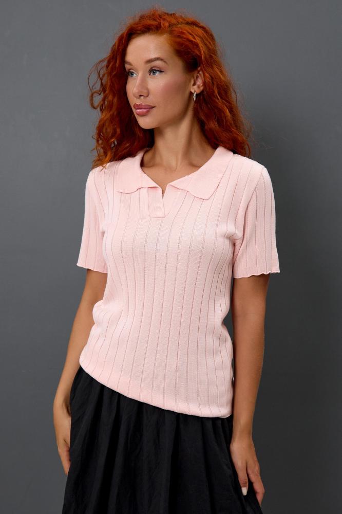 Футболка женская вязаная Поло Арт. 10513