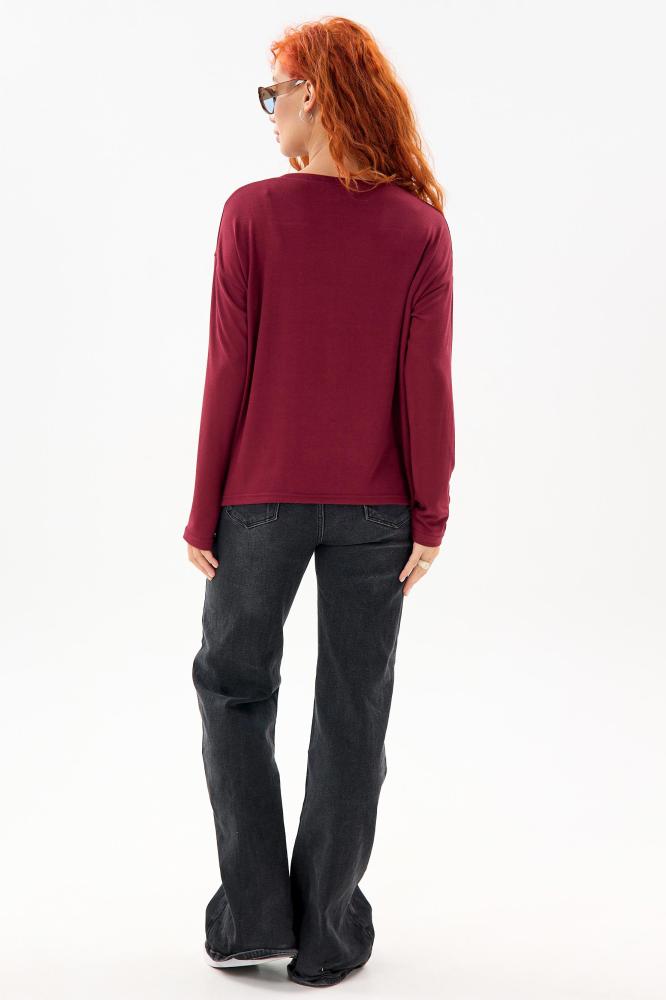 Лонгслив женский оверсайз Б Арт. 10637