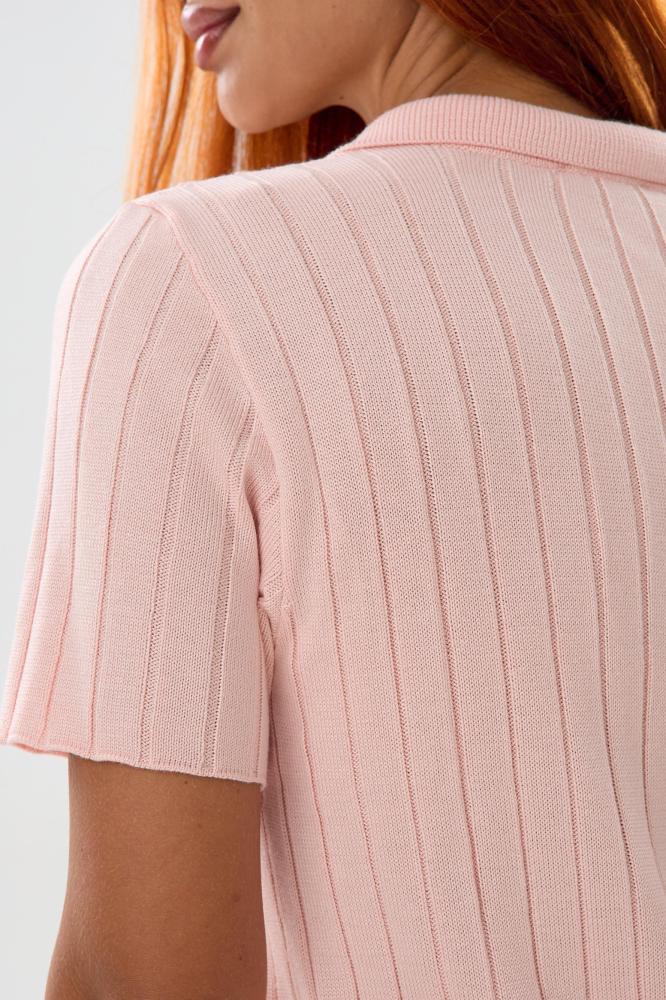 Футболка женская вязаная Поло Арт. 10513