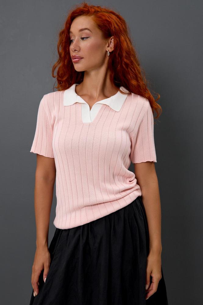 Футболка женская вязаная Поло П Арт. 10543