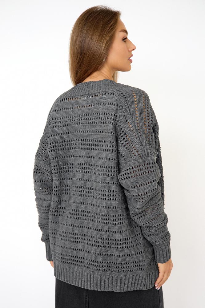 Кардиган женский вязаный Сетка  Арт. 10187