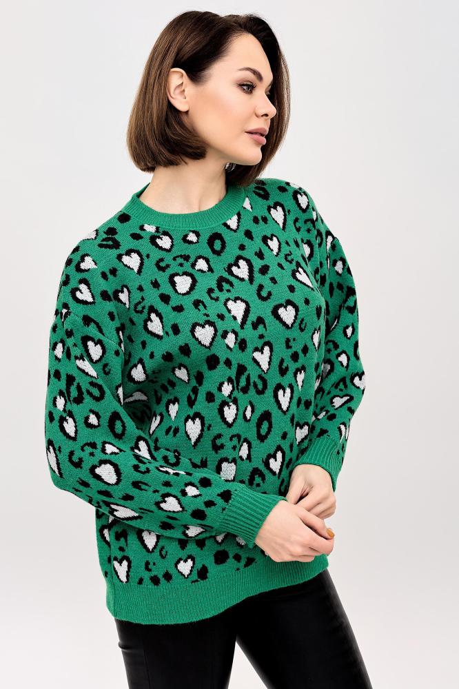 Джемпер женский Сердца З Арт. 8948