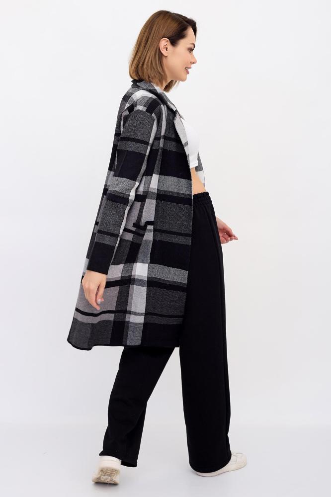 Кардиган женский Клетка Ч Арт. 8736