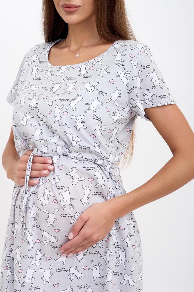 Платье домашнее женское Зайчата А Арт. 5277