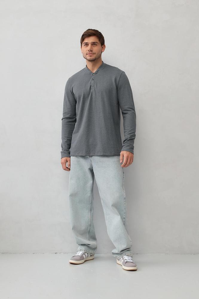 Футболка мужская Поло со стойкой 2 Арт. 10559