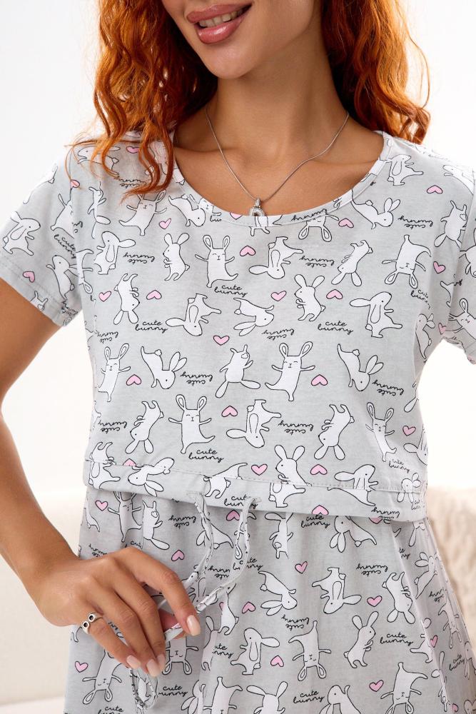 Платье домашнее женское Зайчата А Арт. 5277