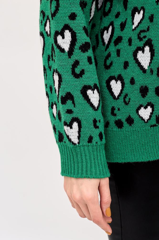 Джемпер женский Сердца З Арт. 8948