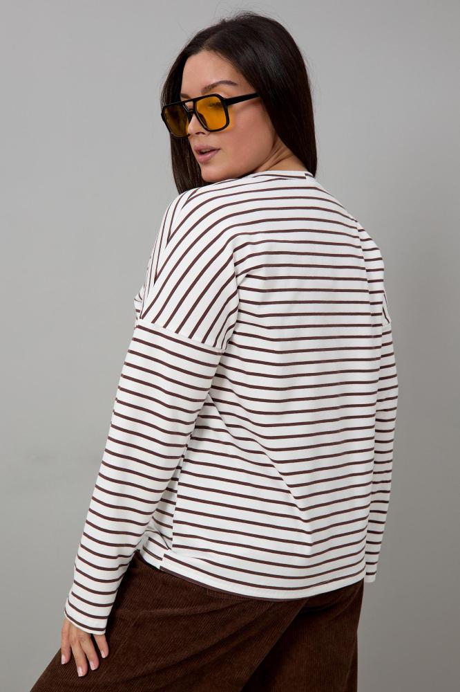 Лонгслив женский Полоса К Арт. 10558