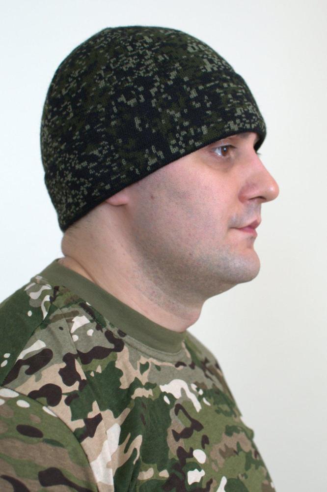 Шапка трикотаж на флисе А Арт. 6929