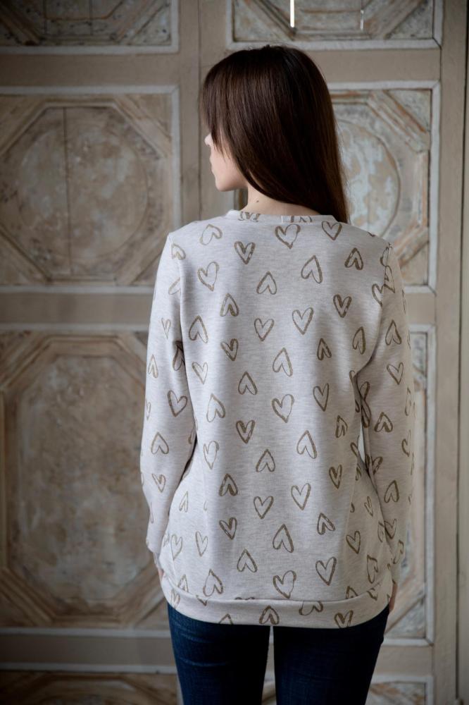 Толстовка для беременных и кормящих женщин Арт. 7017 Толстовка для беременных и кормящих женщин Арт. 7017