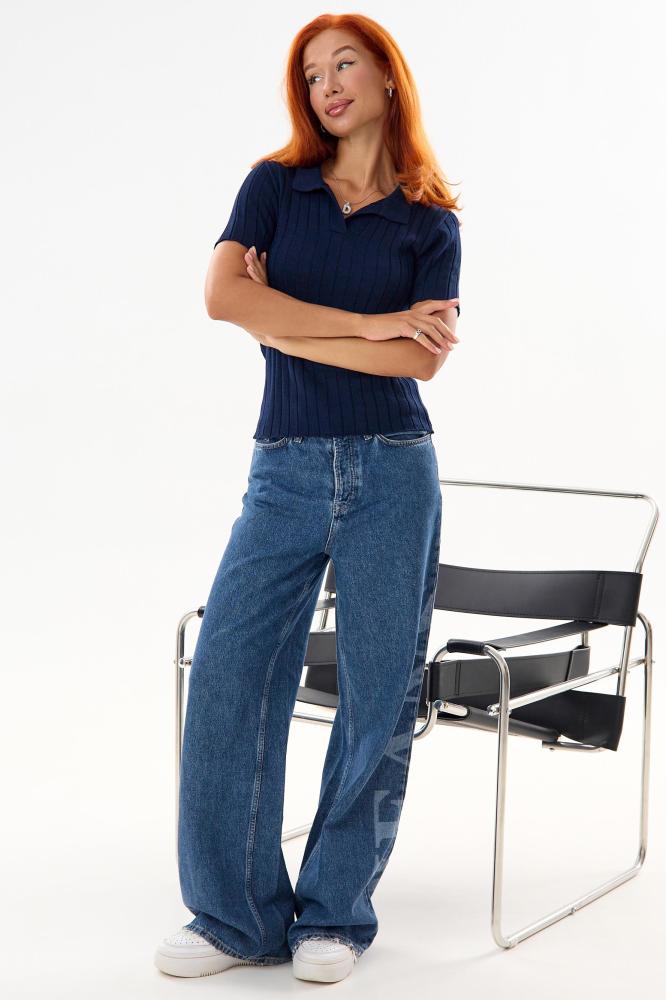 Футболка женская вязаная Поло ТС Арт. 10519