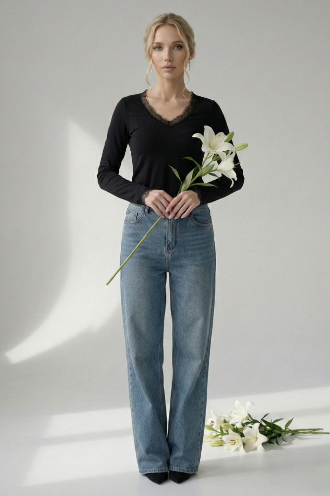 Лонгслив женский Адель Ч Арт. 10691