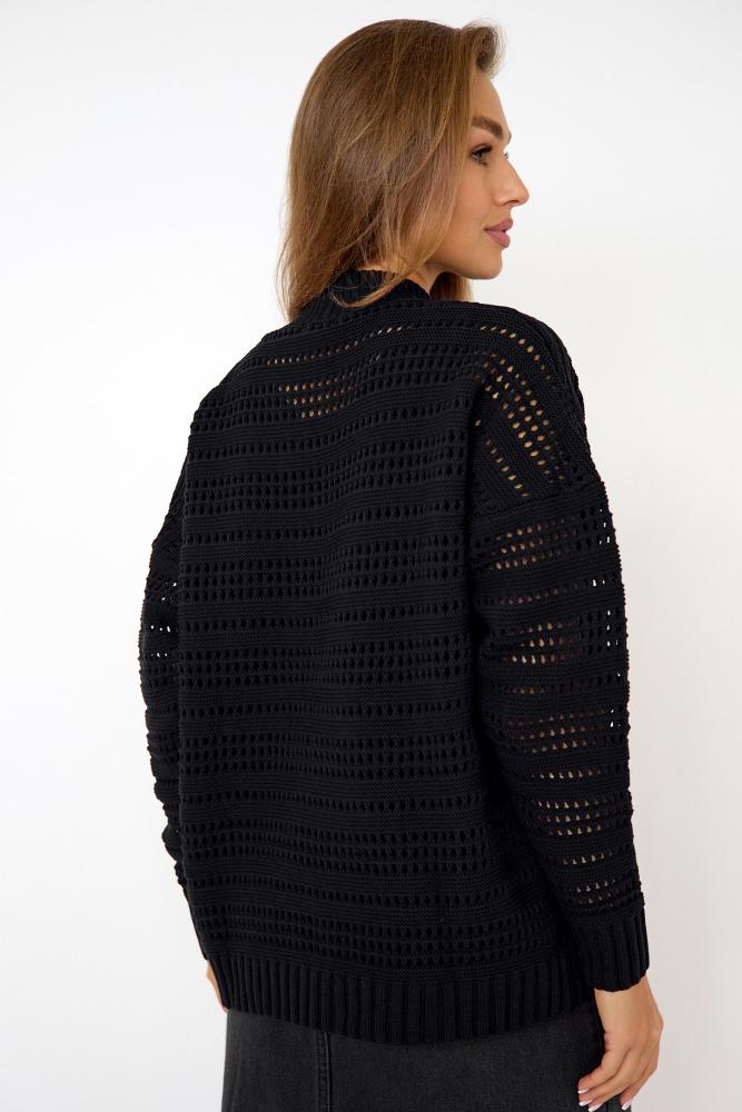 Кардиган женский вязаный Сетка Ч Арт. 10191