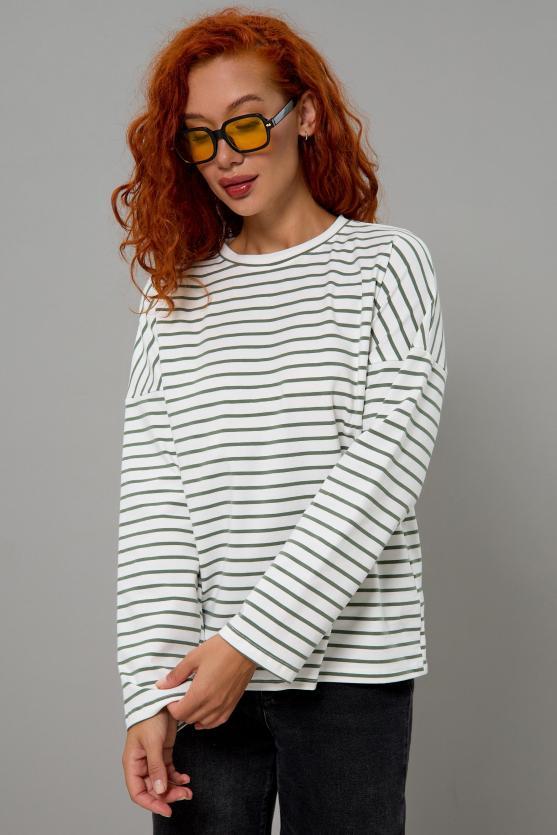 Лонгслив женский Полоса 2 Арт. 10585
