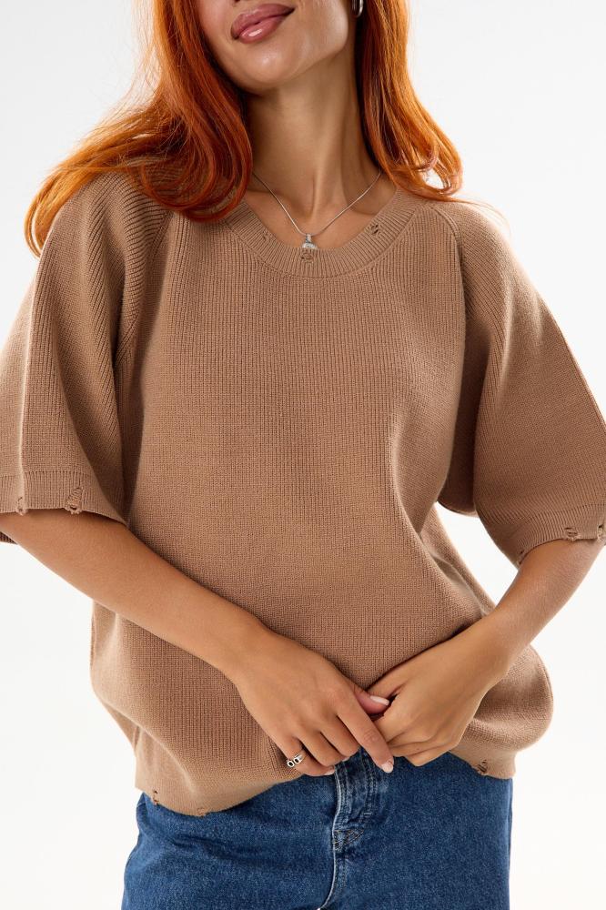 Футболка женская вязаная К Арт. 10507