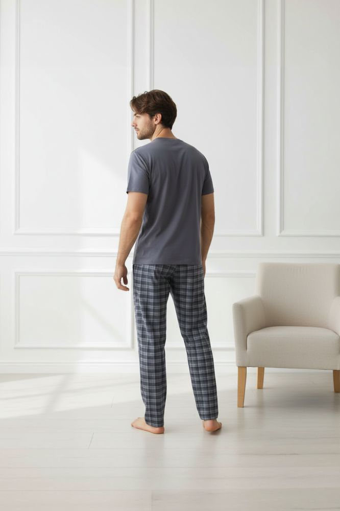 Пижама мужская Клетка С Арт. 10452