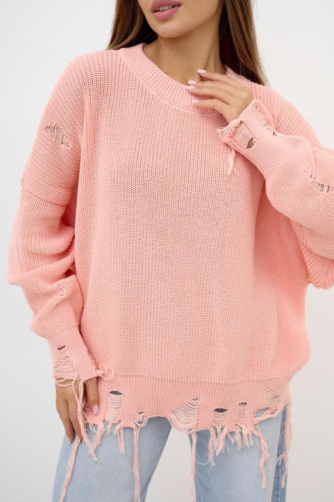 Джемпер женский вязаный Мода Р Арт. 9691 Джемпер женский вязаный Мода Р Арт. 9691