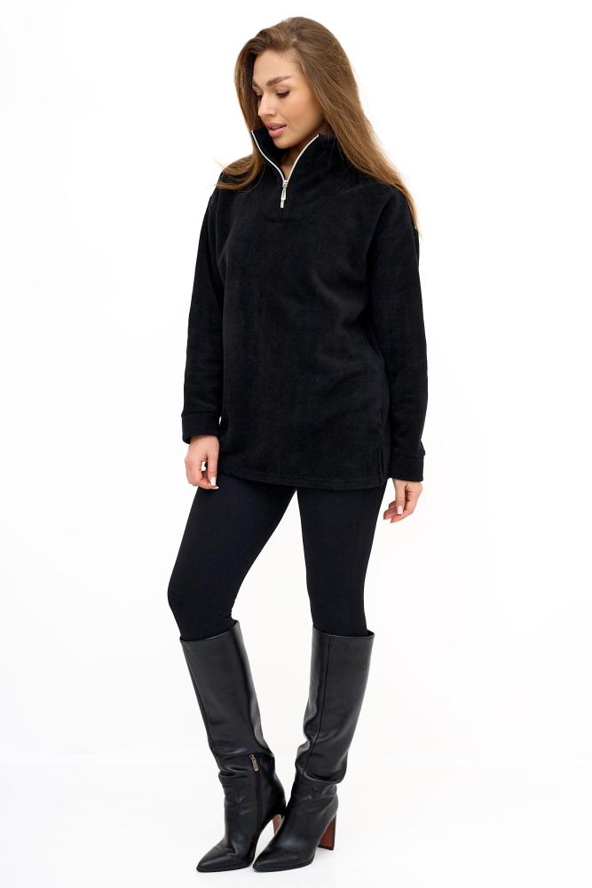 Толстовка женская Микс Ч Арт. 9801 Толстовка женская Микс Ч Арт. 9801