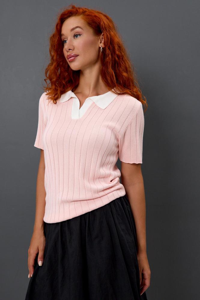 Футболка женская вязаная Поло П Арт. 10543