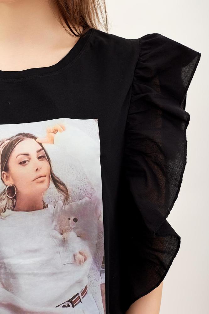 Футболка женская Париж Ч Арт. 8600 Футболка женская Париж Ч Арт. 8600