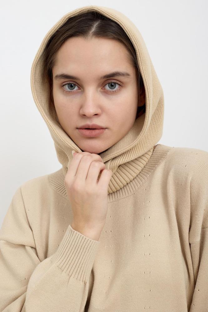 Капор женский вязаный Б Арт. 9797