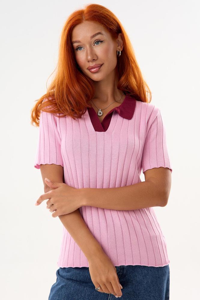 Футболка женская вязаная Поло Р Арт. 10514