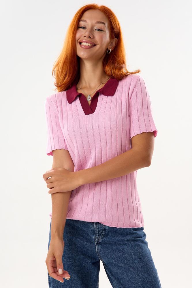 Футболка женская вязаная Поло Р Арт. 10514