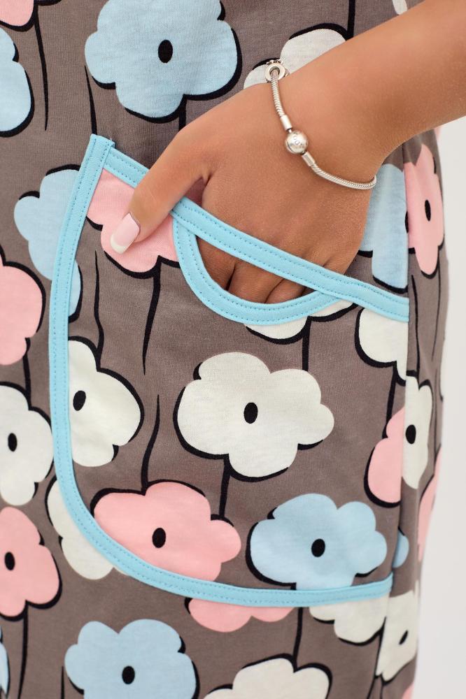 Халат женский Ромашки А Арт. 9329 Халат женский Ромашки А Арт. 9329