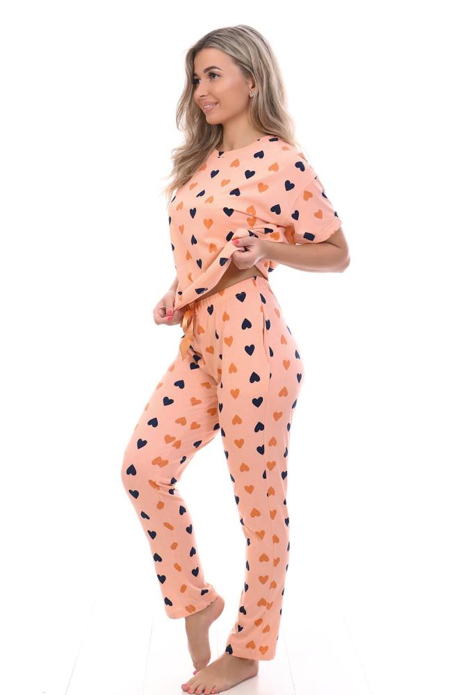 Пижама женская Сердца Арт. 7695