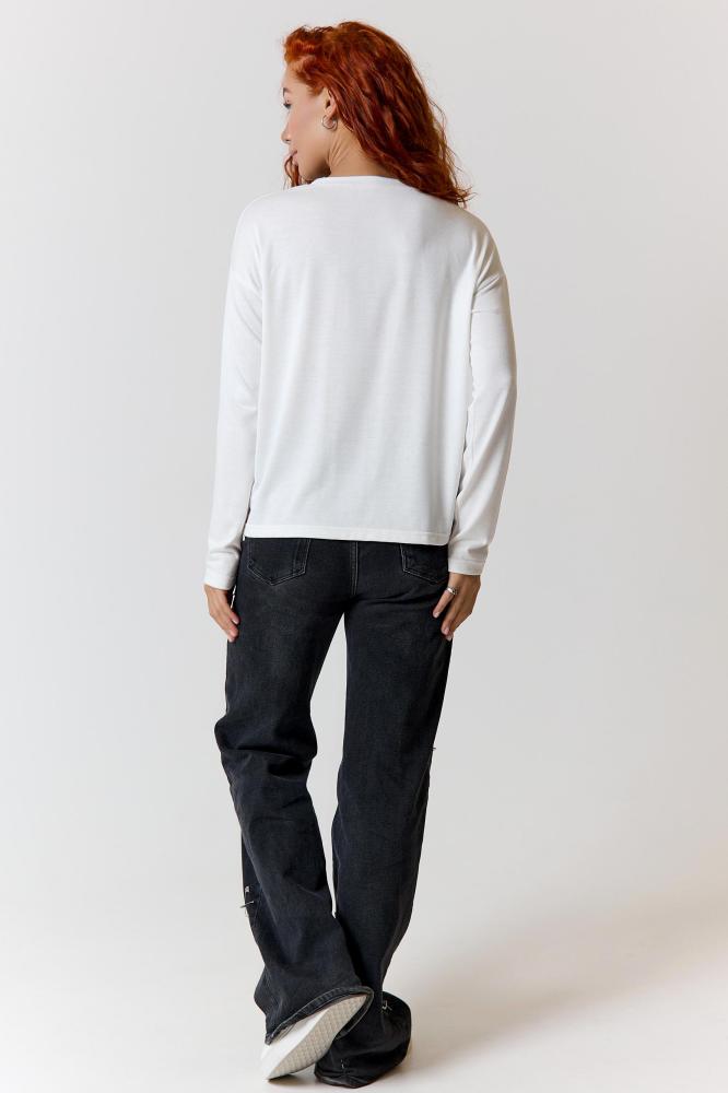 Лонгслив женский оверсайз М Арт. 10636