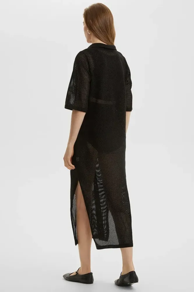 Платье-Поло женское вязаное ЛД Ч Арт. 10059